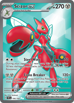 Scizor ex (TEF 195/162)