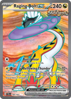 Raio Fúria ex / Raging Bolt ex (TEF 196/162)