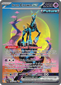 Chifres Férreos ex / Iron Crown ex (TEF 206/162)