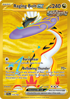 Raio Fúria ex / Raging Bolt ex (TEF 218/162)