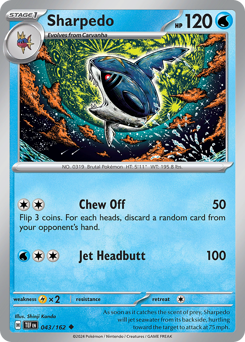 Sharpedo (TEF 43/162)