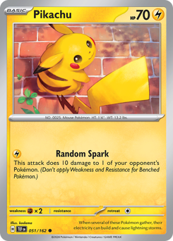 Pikachu (TEF 51/162)