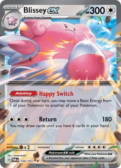 Blissey ex (TWM 134/167)