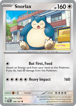 Snorlax (TWM 136/167)