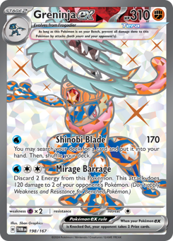 Greninja ex (TWM 198/167)