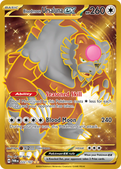 Ursaluna Lua Sangrenta ex / Bloodmoon Ursaluna ex (TWM 222/167)