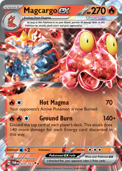 Magcargo ex (TWM 29/167)