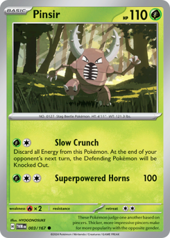 Pinsir (TWM 3/167)