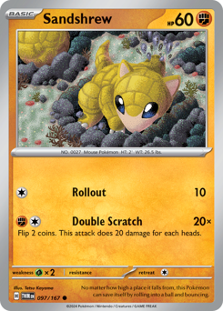 Sandshrew (TWM 97/167)