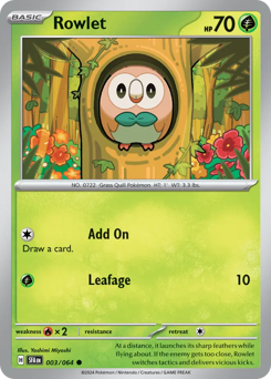 Rowlet (SFA 3/64)