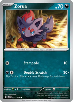 Zorua (SFA 31/64)