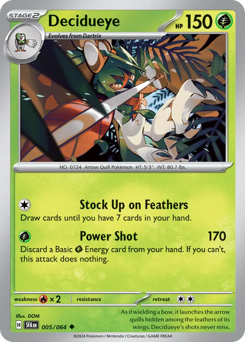 Decidueye (SFA 5/64)