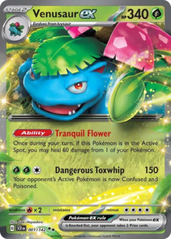 Venusaur ex (SCR 1/142)
