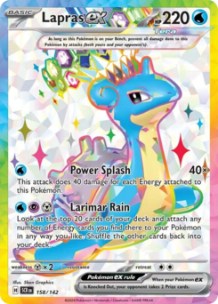 Lapras ex (SCR 158/142)