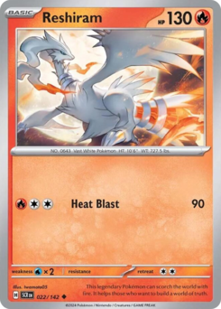 Reshiram (SCR 22/142)