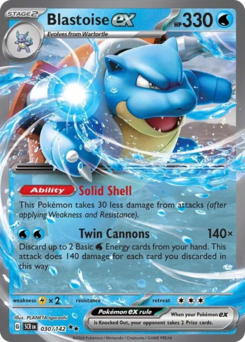 Blastoise ex (SCR 30/142)