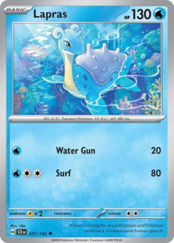 Lapras (SCR 31/142)