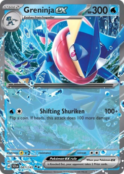 Greninja ex (SCR 41/142)