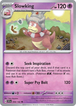 Slowking (SCR 58/142)
