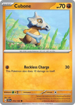 Cubone (SCR 72/142)