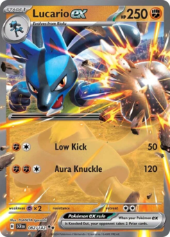 Lucario ex (SCR 82/142)