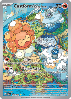 Castform Forma Ensolarada / Castform Sunny Form (SSP 195/191)