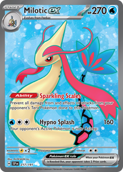 Milotic ex (SSP 217/191)