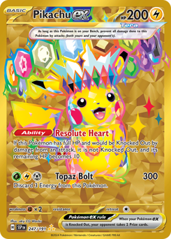 Pikachu ex (SSP 247/191)
