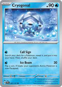 Cryogonal (SSP 47/191)
