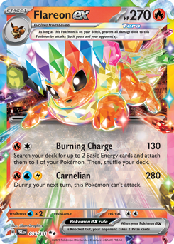 Flareon ex (PRE 14/131)