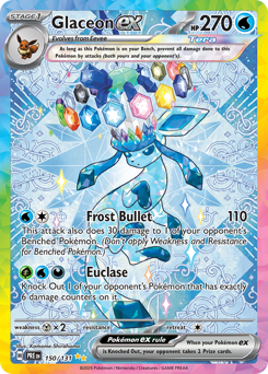 Glaceon ex (PRE 150/131)