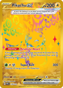 Pikachu ex (PRE 179/131)