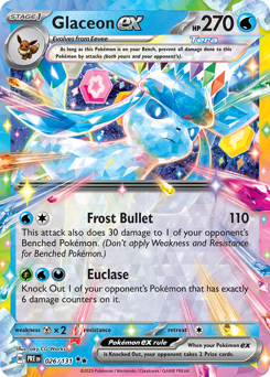 Glaceon ex (PRE 26/131)