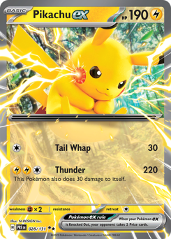 Pikachu ex (PRE 28/131)