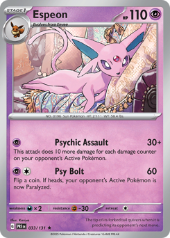 Espeon (PRE 33/131)