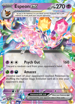 Espeon ex (PRE 34/131)