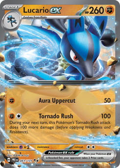 Lucario ex (PRE 51/131)