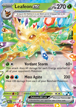 Leafeon ex (PRE 6/131)