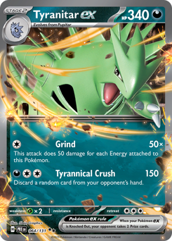Tyranitar ex (PRE 64/131)