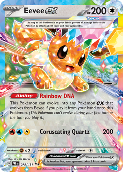 Eevee ex (PRE 75/131)