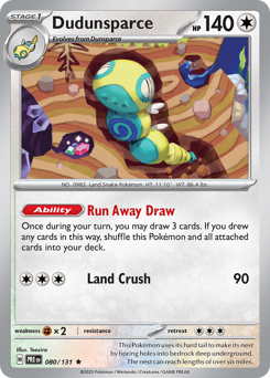 Dudunsparce (PRE 80/131)