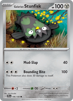 Stunfisk de Galar / Galarian Stunfisk (JTG 106/159)