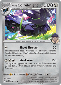 Corviknight do Lupo / Hop's Corviknight (JTG 108/159)