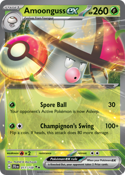 Amoonguss ex (JTG 11/159)