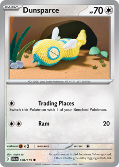 Dunsparce (JTG 120/159)
