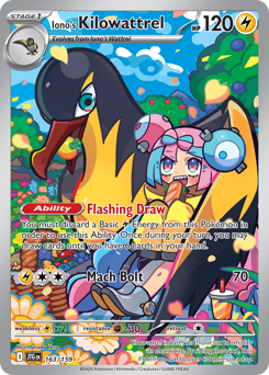 Kilowattrel da Kissera / Iono's Kilowattrel (JTG 163/159)