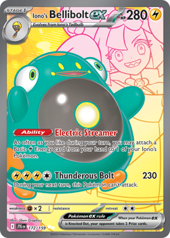Bellibolt ex da Kissera / Iono's Bellibolt ex (JTG 172/159)