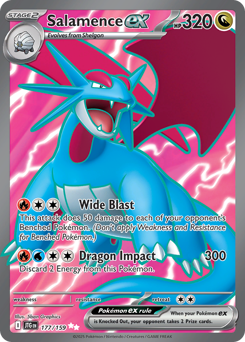 Salamence ex (JTG 177/159)