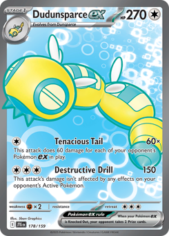 Dudunsparce ex (JTG 178/159)