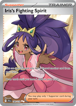 Espírito de Luta da Iris / Iris's Fighting Spirit (JTG 180/159)